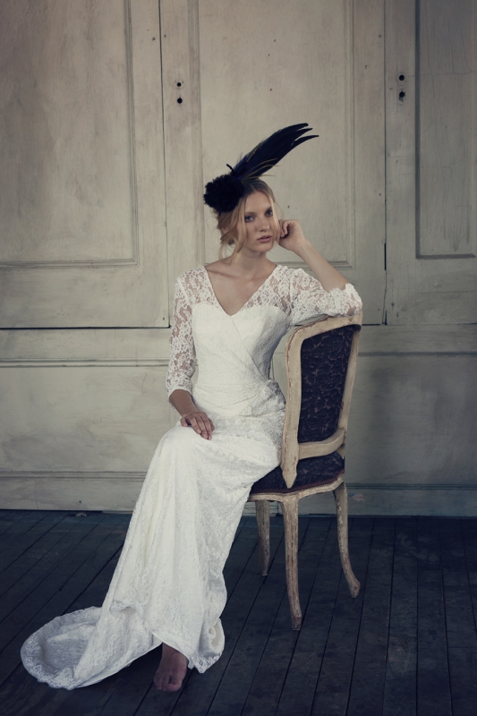 Michelle Roth - Fall 2014 Bridal Collection  - Regan Wedding Dress</p>

<p